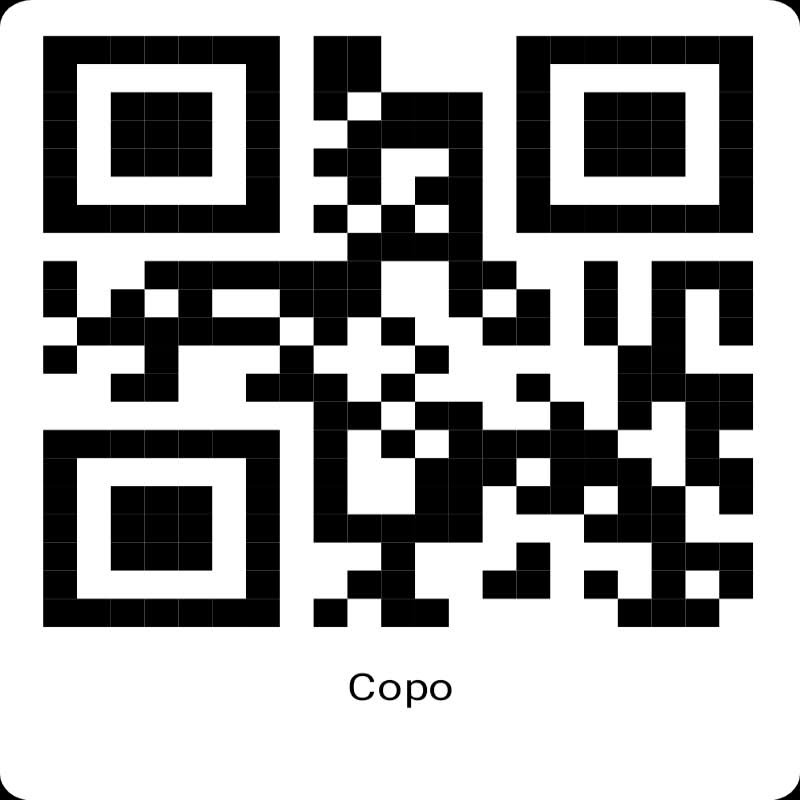 QR Code 0001 - Copo